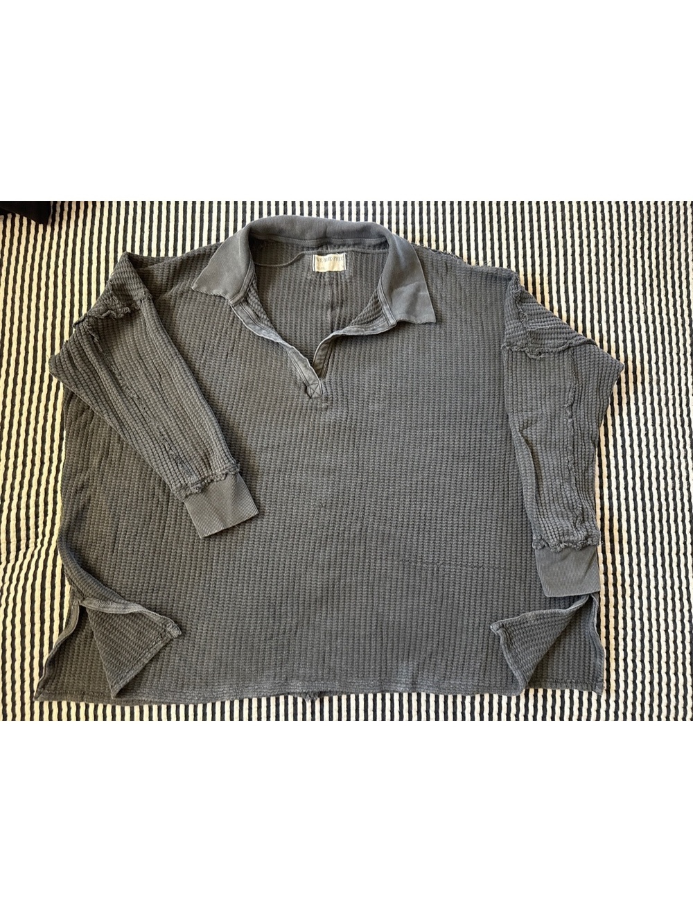Free People We The Free destressed oversized comfy cozy pullover sweater